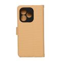 Puzdro Smart Triangle pre Honor 600 / Honor 600 Pro hnedé