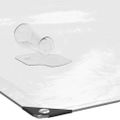vidaXL Priehľadná plachta s očkami 1x4 m polyetylénová