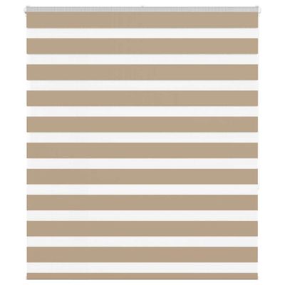 vidaXL Zebra roleta 135x150 cm šírka látky 130,9 cm polyester
