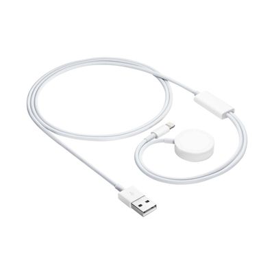 Akyga Charging Cable Apple Watch Ultra 2 / Series 9/8/7/6/5/4/3/2/1 Lightning Connector AK-SW-43 1m