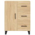 vidaXL Vysoká skrinka dub sonoma 69,5x34x180 cm spracované drevo