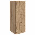 vidaXL Nástenná skrinka 33 x 34,5 x 90 cm Kompozitné drevo Dub artisan