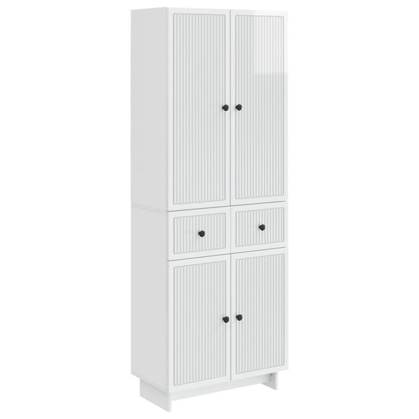 vidaXL Sada skríň 2 pcs 66 x 34,5 x 90 cm Kompozitné drevo