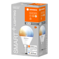 LEDVANCE SMART LED žiarovka CLAS P 40 4,9 W E14 TUNABLE WHITE