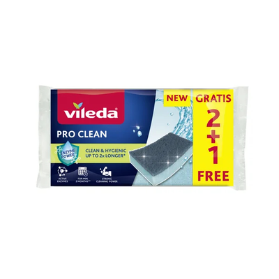 VILEDA Pro Clean hubka 2+1 ks