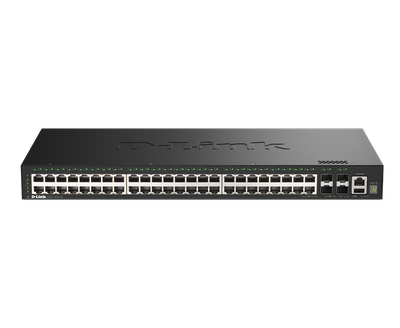 D-Link DGS-1530-52/E 48 Portov GE + 4 Porty 10G SFP+ Smart Managed Switch