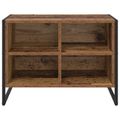 vidaXL Skriňa na topánky 60 x 35 x 44 cm Kompozitné drevo Staré drevo