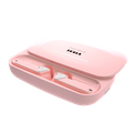 TESLA Sound EB20 Bezdrôtové Bluetooth slúchadlá - Blossom Pink - rozbalené