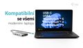 i-tec USB-C Metal Nano 3x Display (DP, HDMI and VGA) Docking Station, Power Delivery 100W Dokovací stanice, 3× video výstup (DP/HDMI/VGA), 5× USB 5 Gbps, Gigabit Ethernet, Power Delivery 100 W, hliníkové telo, USB-C kab