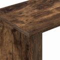 vidaXL Koncový stôl Dymová dub 35 x 25 x 50 cm Kompozitné drevo