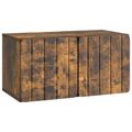 vidaXL Nástenná TV skrinka 59,5 x 31 x 30 cm Dymový dub