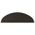 vidaXL Schodiskové rohože samolepiace 10 ks čierne 56x17x3 cm