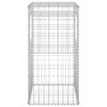 vidaXL Gabiónové koše/stĺpy 2 ks 50x50x100 cm železo