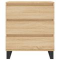 vidaXL Komoda dub sonoma 60x35x70 cm spracované drevo