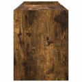 vidaXL Skrinka na gramofónové platne Dymová dub 78,5 x 35 x 45 cm