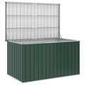 vidaXL Záhradný úložný box zelený 171x99x93 cm
