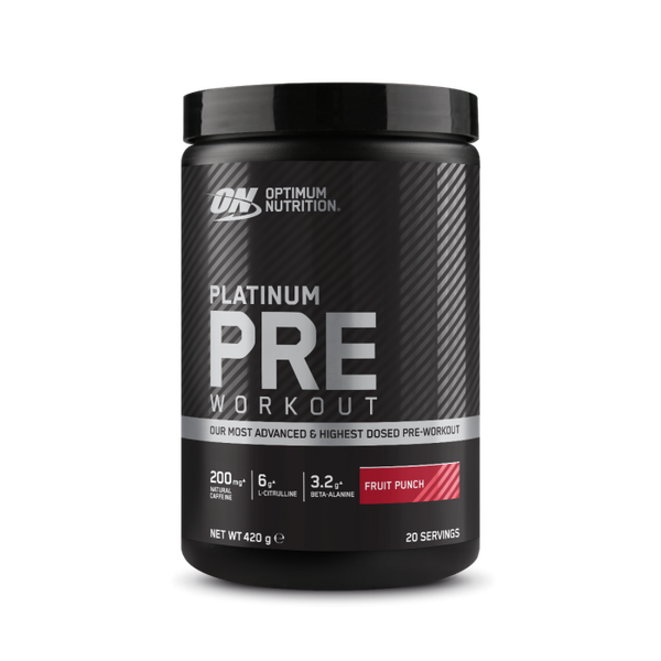 PLATINUM Pre Workout - Optimum Nutrition, ovocný punč