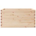 vidaXL Záhradný kvetináč 90x60x45,5 cm masívna borovica