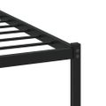 vidaXL Posteľný rám bez matraca s čelom hnedý dub 80x200 cm