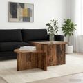 vidaXL Konferenčný stolík Staré drevo 100 x 50 x 40 cm