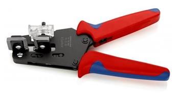 Knipex, 12 12 14, Presné odizolovacie klešty s tvarovými nožmi