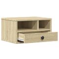 vidaXL Stojan na tlačiareň dub sonoma 40x32x22,5 cm kompozitné drevo