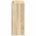 vidaXL Regál na topánky dub sonoma 60x25x62 cm spracované drevo