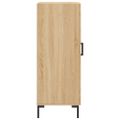 vidaXL Komoda dub sonoma 34,5x34x90 cm spracované drevo