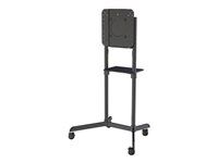 Vozík - pre displej LCD - čierna - veľkosť obrazovky: 37"-70"