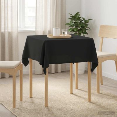 vidaXL Uterák na stôl 5 ks Štvorcový Tmavosivá 110 x 110 cm Polyester