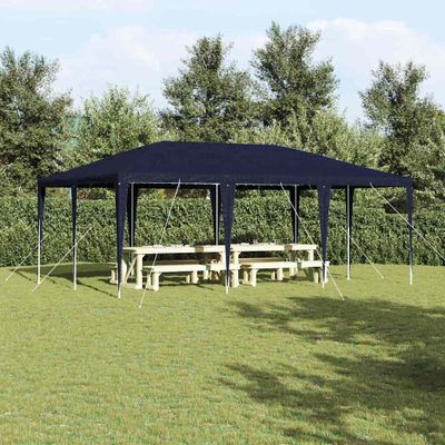 vidaXL Párty stan Modrá 600 x 400 x 266 cm Polyetylén a oceľ