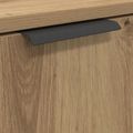 vidaXL Sada kúpeľňového nábytku 4 pcs Remeselný dub Kompozitné drevo