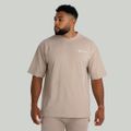 Tričko Oversized Tee Taupe - STRIX
