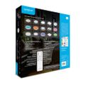 Modee Okrúhle stropné LED svietidlo CLG1BK 30W 3CCT+RGB 2000lm, čierna, ovládač (ML-CLFG1BK)