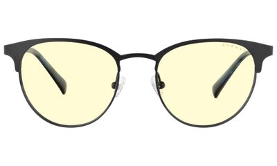 GUNNAR kancelárske/herné brýle APEX ONYX/NAVY * jantárové skla * BLF 65 * GUNNAR focus Brýle, kancelárske, černo-modré obroučky, jantárové skla