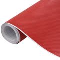 vidaXL Fólia na automobily 2 ks 4D červená 100x150 cm