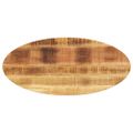 vidaXL Stolová doska 90x40x3,8 cm oválna masívny mangovník