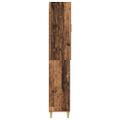 vidaXL Highboard Staré drevo 69,5 x 34 x 180 cm