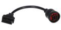 OBD-II redukcia 9-pin J1939 pre nákladné vozidlá Cummins MECHANIC CABLE 7 SIXTOL
