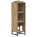 vidaXL Servírovacia skriňa Remeselný dub 35 x 37 x 117 cm