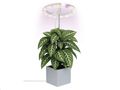 Pozemná lampa EMOS Z7902 LED GROW 8 W, časovač, stmievateľná, biela