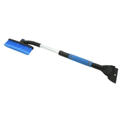 Autoškrabka na ľad s metličkou COMPASS 10322 Blue