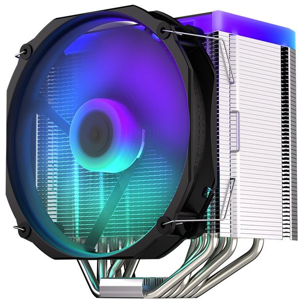 Endorfy chladič CPU Fortis 5 ARGB / 140mm fan/ 6 tepelných trubic / PWM / nanoresetový regulátor / pre Intel i AMD Chladenie, pre CPU, pre Intel i AMD, socket 1700, 1200, 115x, AM5, AM4, AM3(+), AM2(+), FM2(+), FM1, 220W TDP, 140mm ventilátor, 6