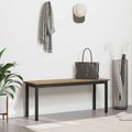 vidaXL lavička Remeselnícky dub 110 x 35 x 45 cm Kompozitné drevo