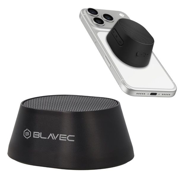 Mini Bluetooth reproduktor BLAVEC WS03-B čierny magnetický