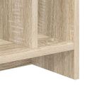 vidaXL TV stolík 50 x 35 x 45 cm Sonoma dub Kompozitné drevo
