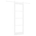 vidaXL Posuvné dvere ORKDAL Biela 73,5 x 211 cm