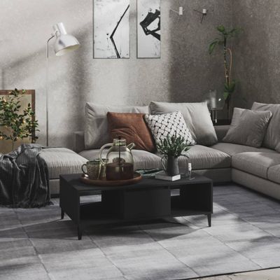 vidaXL Konferenčný stolík, sivý 103,5x60x35 cm, kompozitné drevo