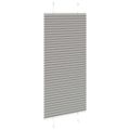 vidaXL plisovaná roleta antracitová 55x100 cm Šírka látky 54,4 cm