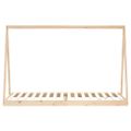 vidaXL Rám detskej postele 90x200 cm masívna borovica